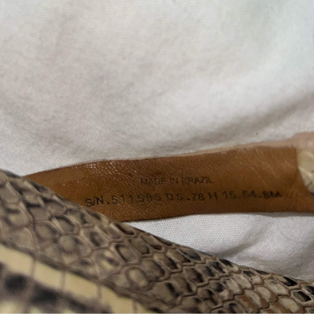Tory Burch python sandals - Picture 5 of 5
